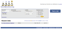 Tablet Screenshot of jobs.linuxquestions.org